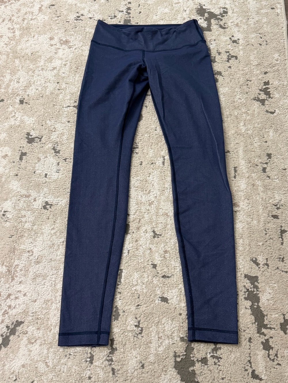 Lululemon Navy Blue Leggings 28” Size 6